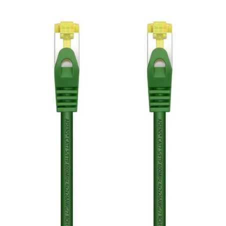 CABLE DE RED CAT.7 S/FTP 0.25M AISENS GREEN