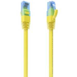 CABLE DE RED CAT.6 UTP 0.25M AISENS YELLOW