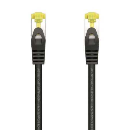 CABLE DE RED CAT.7 S/FTP 1M AISENS BLACK