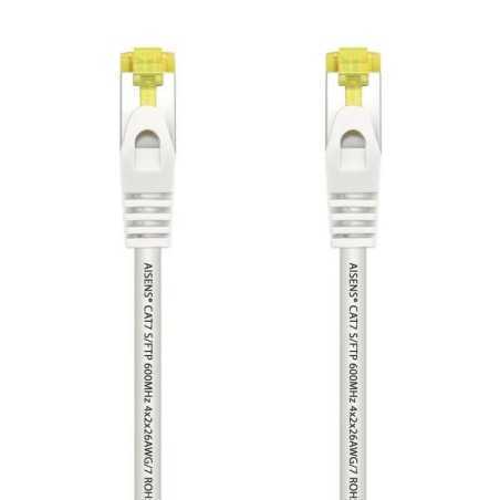 CABLE DE RED CAT.7 S/FTP 0.5M AISENS WHITE