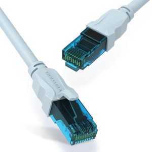 CABLE DE RED CAT.5E UTP 3M VENTION BLACK/BLUE