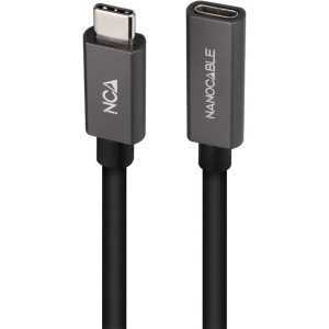 CABLE USB 3.2 ALARGADOR USB-A/M A USB-C/H 1.5M NANOCABLE BLACK