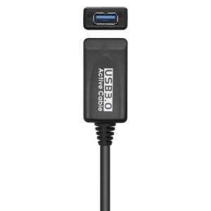 CABLE USB 3.0 ALARGADOR AM/AH 5M AISENS BLACK