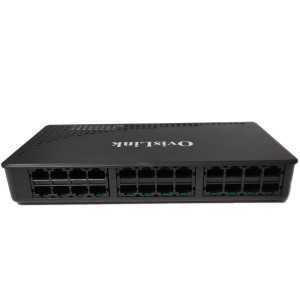 SWITCH OVISLINK ETHERNET 10/100 24 PUERTOS DESKTOP