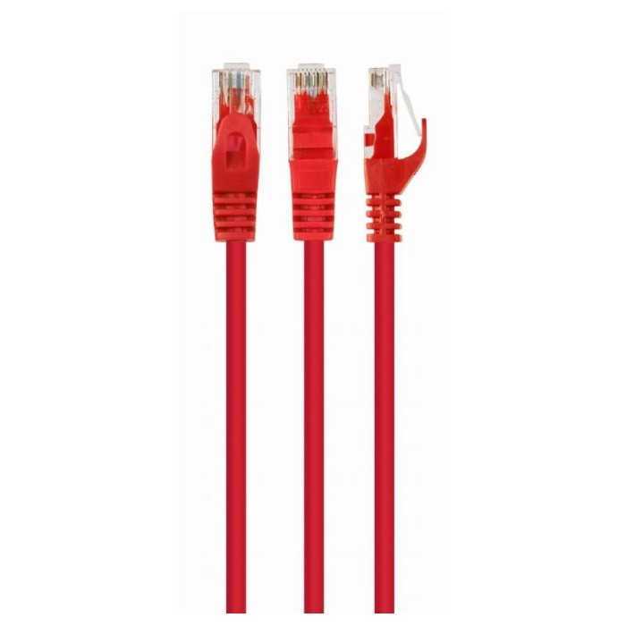 CABLE DE RED CAT.6 UTP 3M GEMBIRD RED