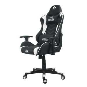 SILLA GAMING SERIE DRAGÓN BLANCA CROMAD