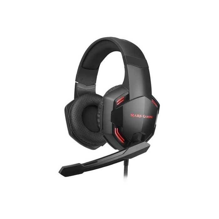 AURICULARES MARS GAMING MHXPRO71 | 7.1 SUPERBASS | MICRO PLEGABLE | LED