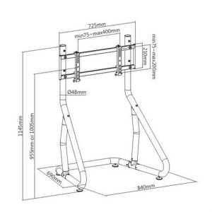 STAND PARA UN TELEVISOR RACING SIMULATOR COCKPIT SEAT CROMAD