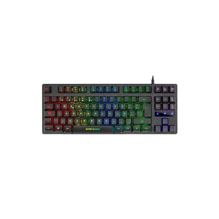 TECLADO H-MECANICO COMPACTO TKL MARS GAMING MKTKL SWITCH RED MARS GAMING