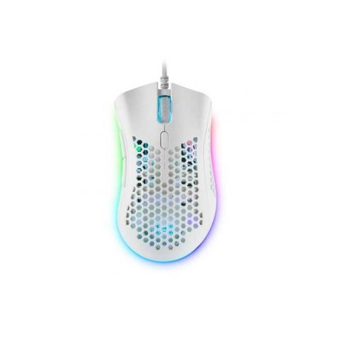 RATON GAMING 32000DPI PROGRAMABLE RGB MMEX BLANCO MARS GAMING