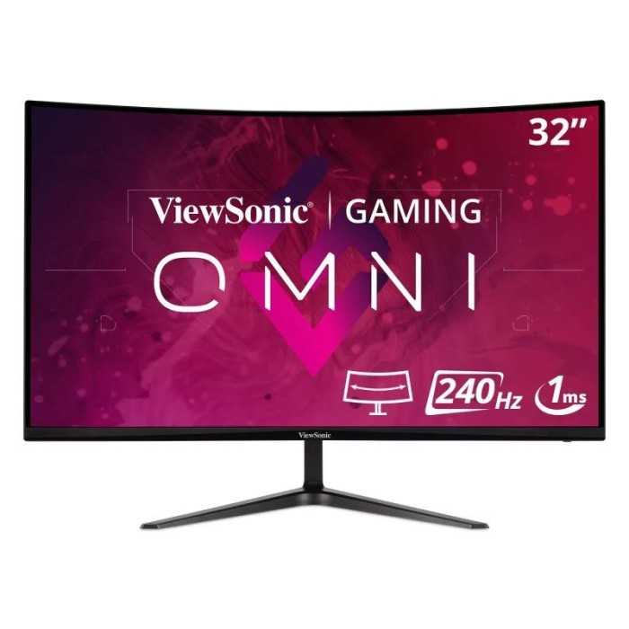 MONITOR GAMING VIEWSONIC 32 240HZ CURVO MULTIM ERGONOMICO HDMI DP 3YR GAR