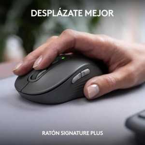 TECLADO + RATON LOGITECH MK950 SIGNATURE SLIM BUSINESS WIRELESS BT BLACK