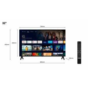 TELEVISOR LED TCL 32 HD USB SMART TV ANDROID WIFI BLUETOOTH HOTEL