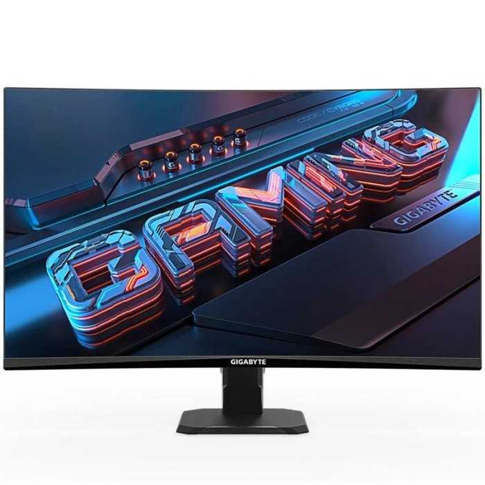 MONITOR GAMING GIGABYTE 27 QHD CURVO HDMI DP