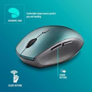 RATON NGS BEE BLUE ERGONOMICO WIRELESS SILENT BLUE