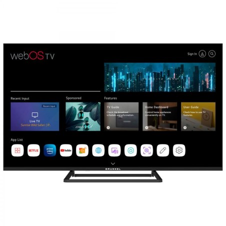 TELEVISOR LED GRUNKEL 43 UHD 4K SMART TV