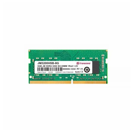 MEMORIA SODIMM 8GB TRANSCEND DDR4 3200MHZ