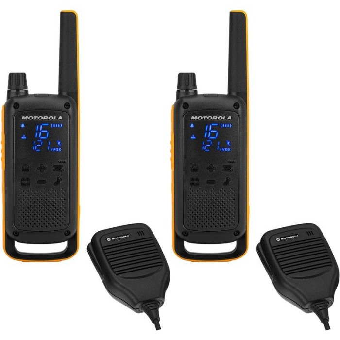 WALKIE TALKIE MOTOROLA T82 EXTREM TWIN PACK 2UD