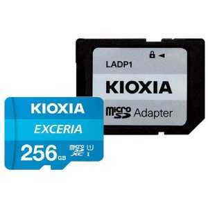 MEMORIA MICRO SD 256GB TOSHIBA KIOXIA HC C10 + ADAPTADOR SD