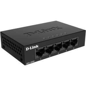 SWITCH D-LINK GIGABIT 5 PUERTOS DGS-105L METALICO