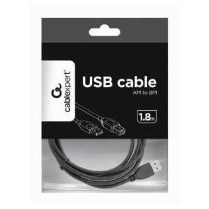 CABLE USB 1,8M IMPRESORA A/M-B/M GEMBIRD