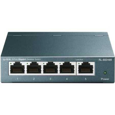 SWITCH TP-LINK TL-SG105S GIGABIT 5 PUERTOS METALICO