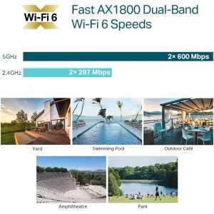 ACCESS POINT TP-LINK EAP610-OUTDOOR AX1800 DUAL BAND WI-FI 6 EXTERIOR POE