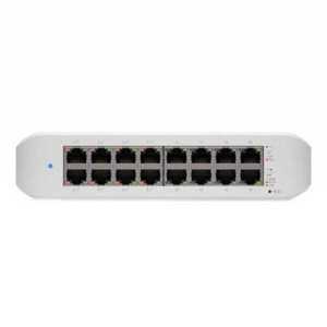 SWITCH UBIQUITI UNIFISWITCH USW-LITE GIGABIT 16 PUERTOS POE